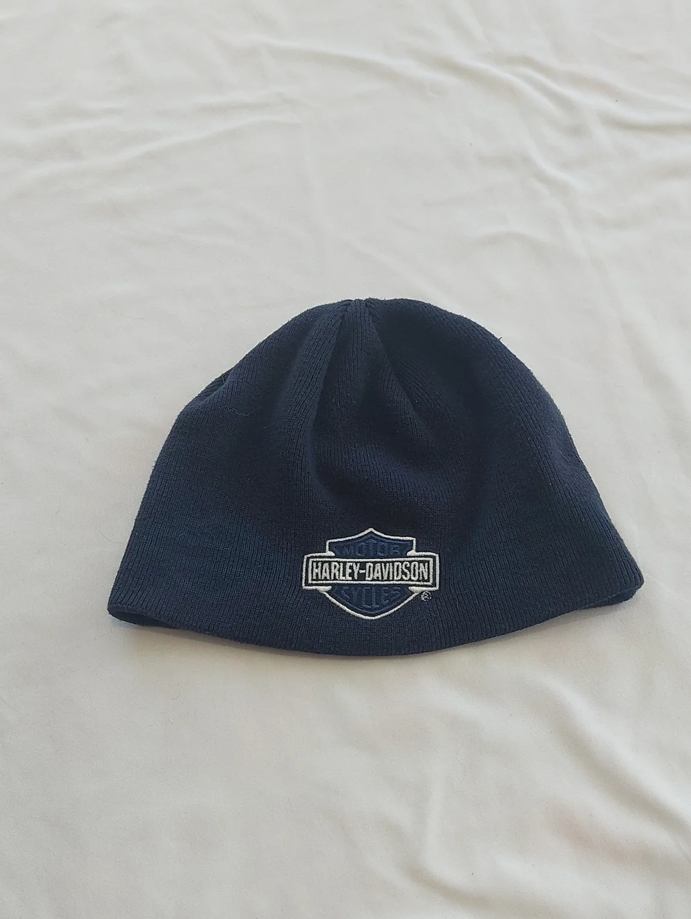 Harley-Davidson Navy Beanie with Logo